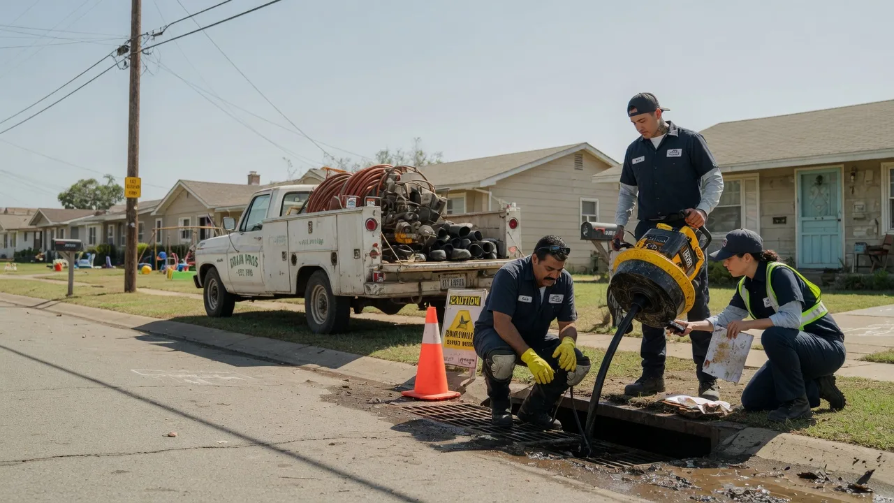 Drain Cleaning in Farmersville Station, NY near me